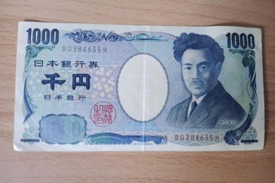 ancien billet de 1000 yens japonais, vive le pognon